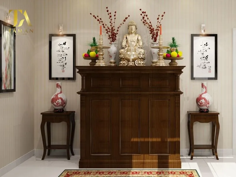 Những điều kiêng kỵ khi đặt vị trí bàn thờ Phật trong nhà