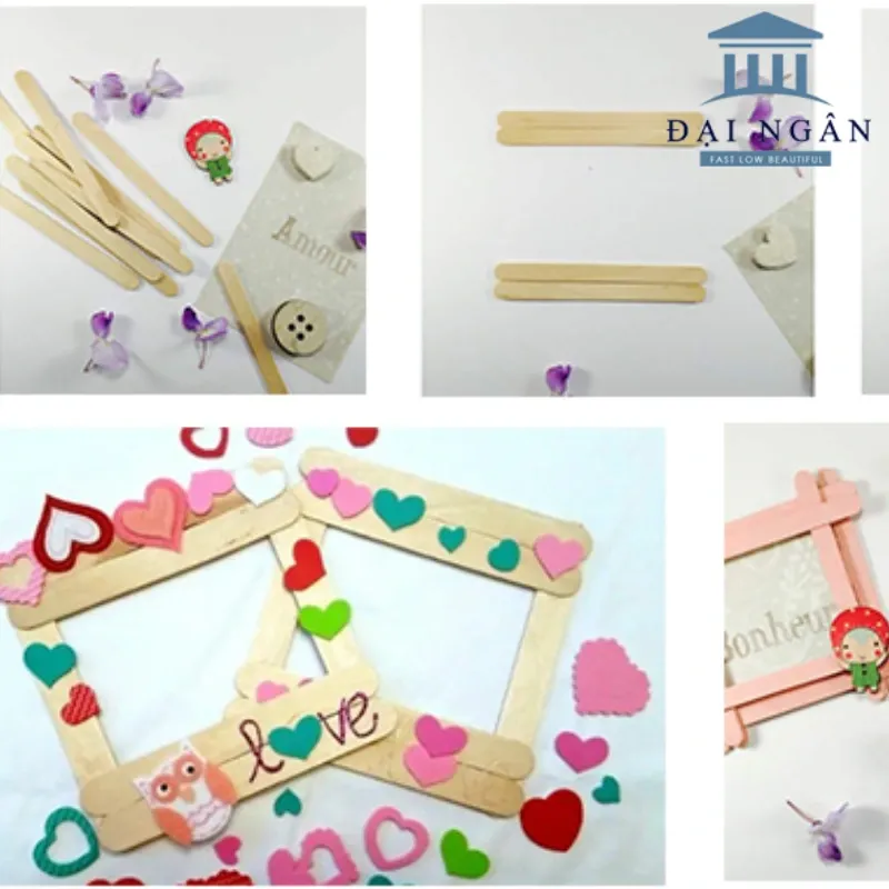 gợi ý mẫu trang trí bàn học bằng giấy khiến các bé thích mê