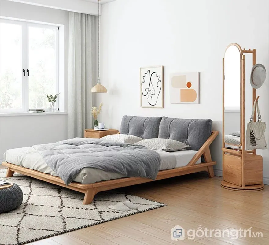 Gỗ sồi Nga vân elip đặc trưng phù hợp phong cách Scandinavian