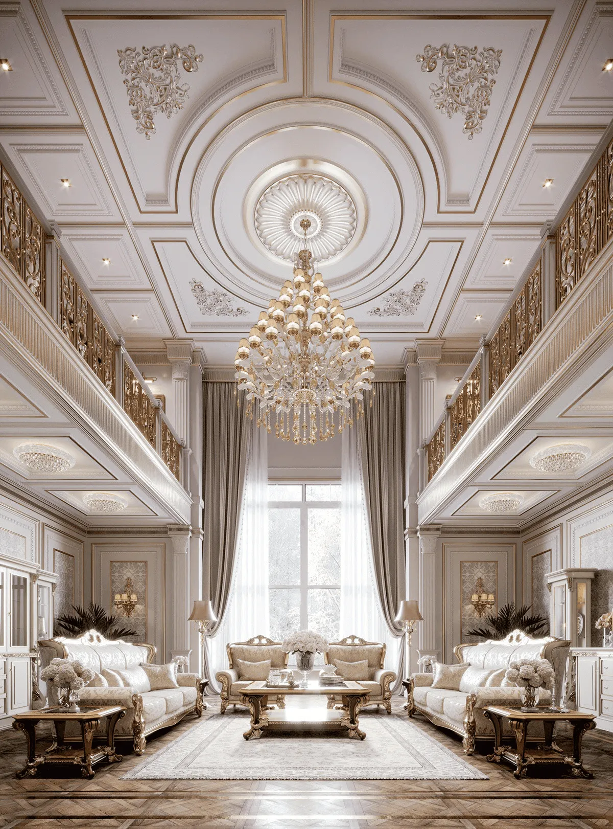 Phong cách thiết kế cổ điển với đường nét tinh xảo