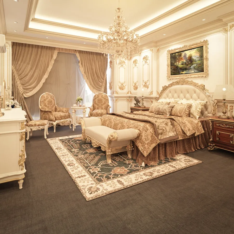 Phòng ngủ cổ điển lãng mạn