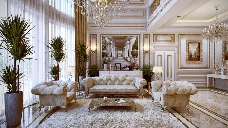 Bảng màu cổ điển với tông trầm ấm