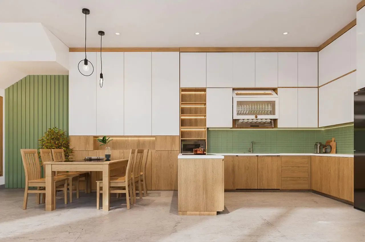 Sử dụng màu nhẹ nhàng, ấm áp tạo không gian ấm áp