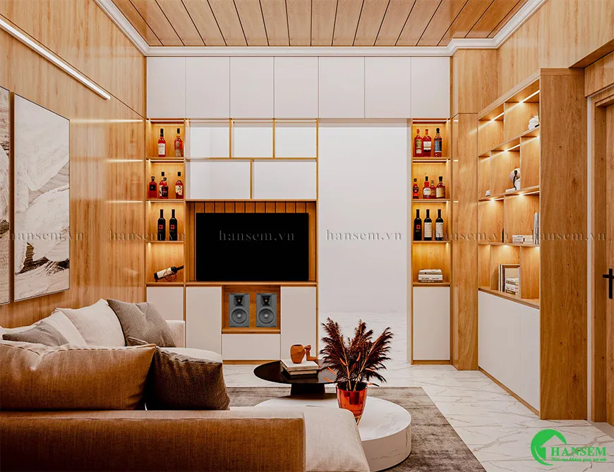 Thiết kế nội thất tối giản và tối ưu hóa công năng