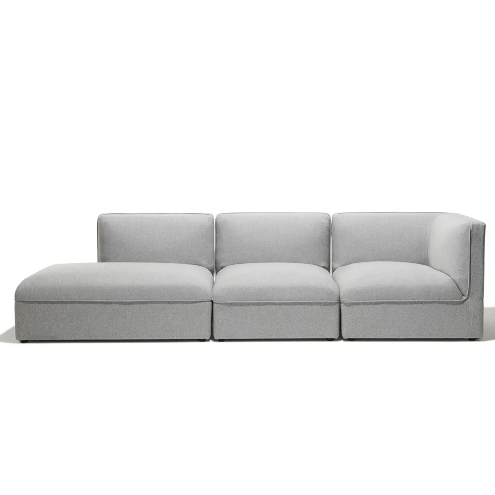 Mẫu ghế sofa đơn giản hiện đại dạng module cho phép tự do sáng tạo cách bố trí