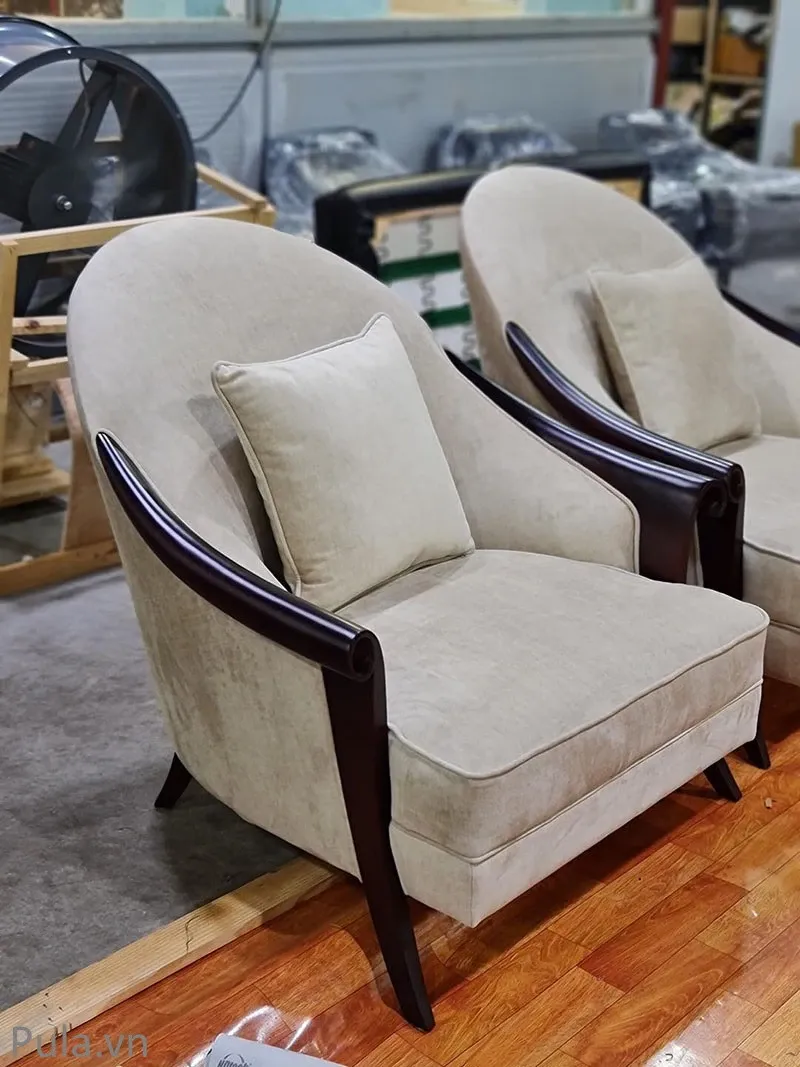 Xưởng nội thất Đại Phát sản xuất sofa đơn theo thiết kế