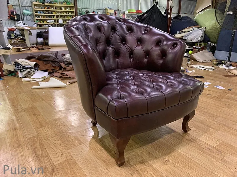 Xưởng nội thất Đại Phát sản xuất sofa đơn theo thiết kế