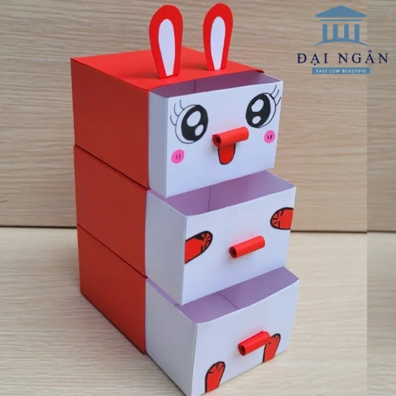 ý tưởng trang trí bàn học bằng giấy đẹp nhất