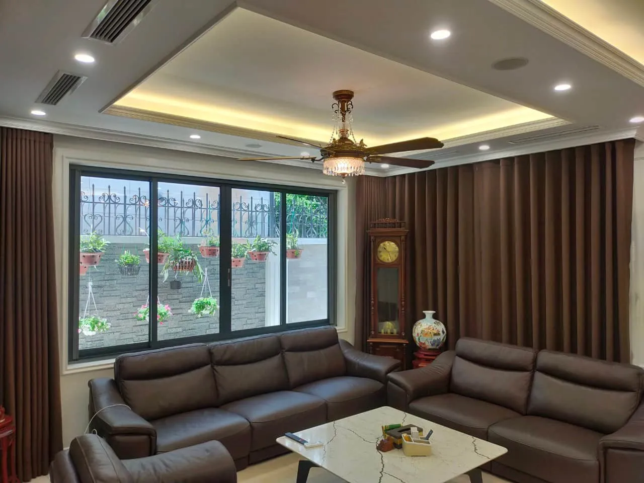 Quạt trần phòng khách