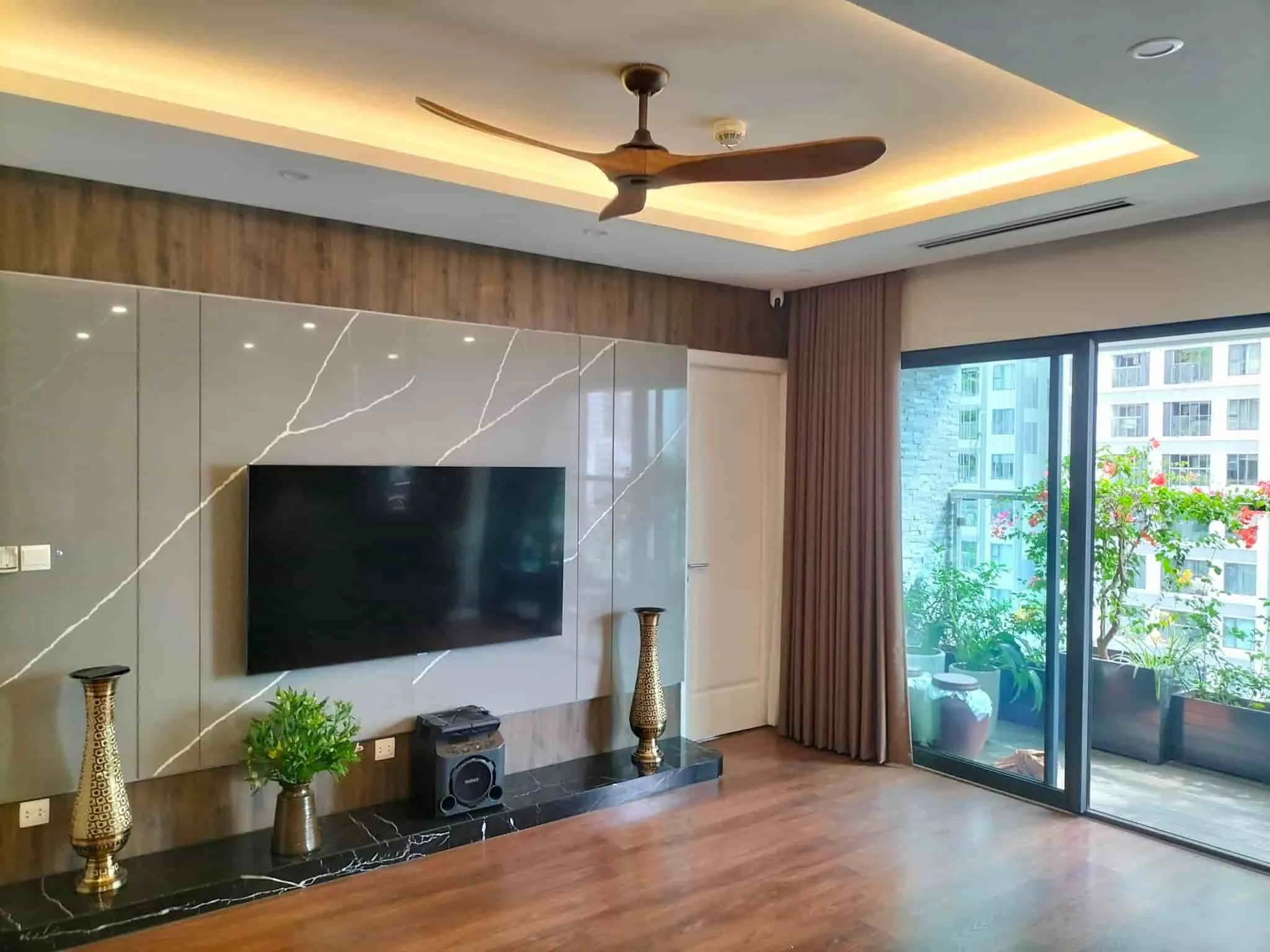 Quạt trần phòng khách