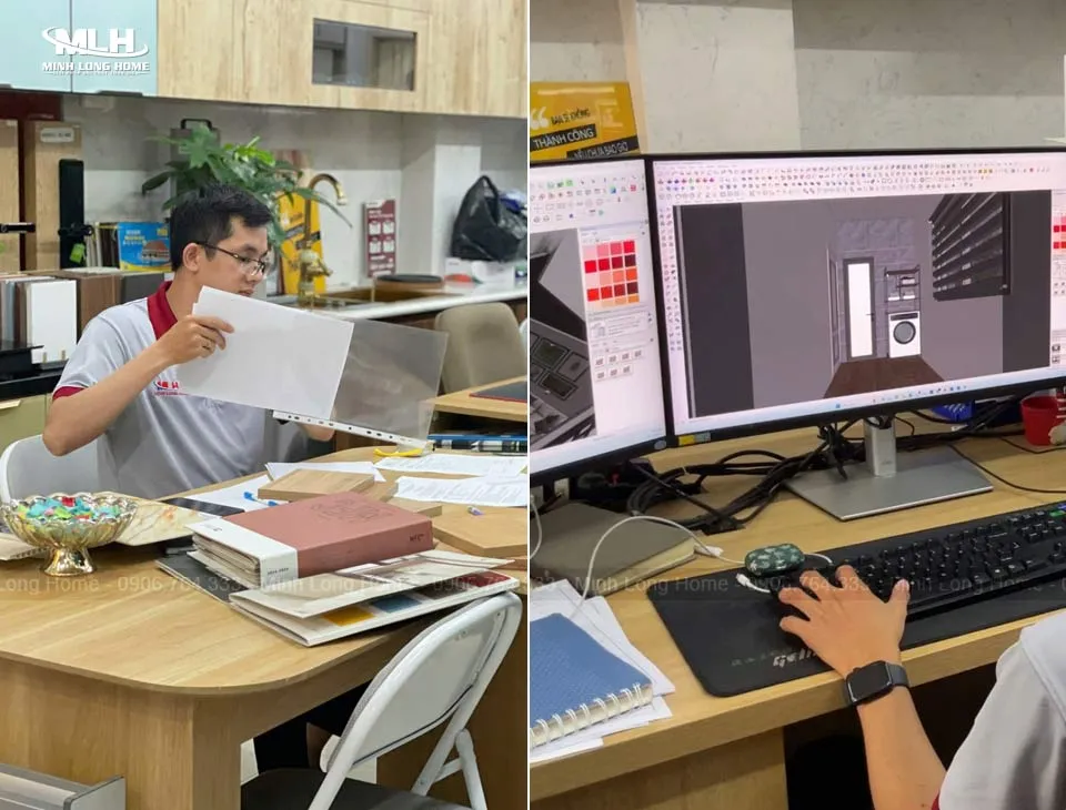 Quy trình thi công tủ bếp inox