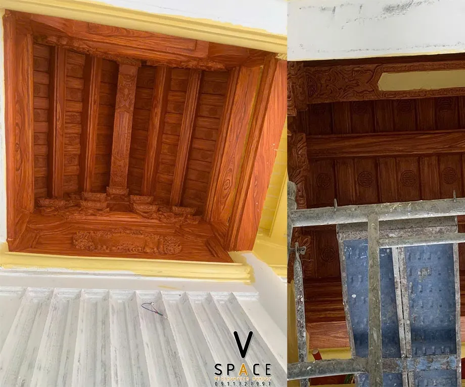 Kỹ thuật tạo mẫu sơn giả gỗ đẹp vân gỗ Sồi trang nhã