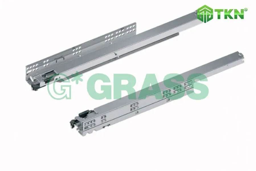 Ray trượt tự nhấn mở