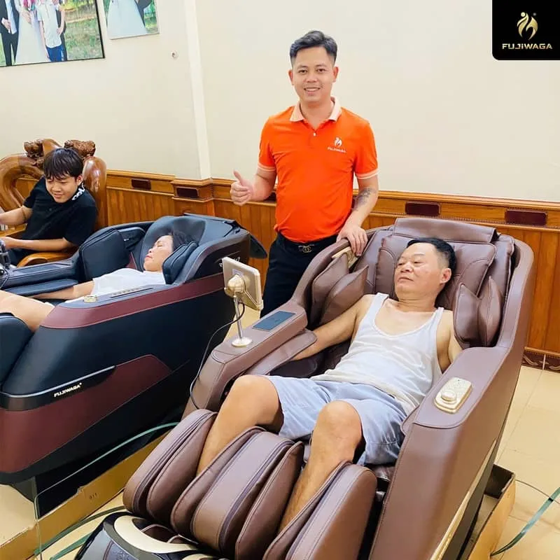 Thiết kế ghế massage nội địa Nhật sang trọng, phù hợp với nội thất cao cấp