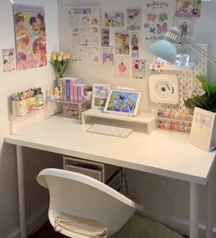 10+ Cách Trang Trí Bàn Học Đẹp Đơn Giản, Tạo Cảm Hứng Học Tập Hiệu Quả