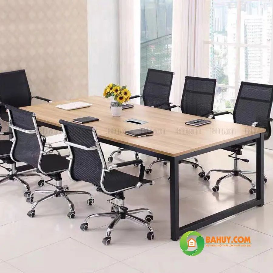 Bàn họp 2m4 BHS03 thanh lý, giải pháp tiết kiệm chi phí