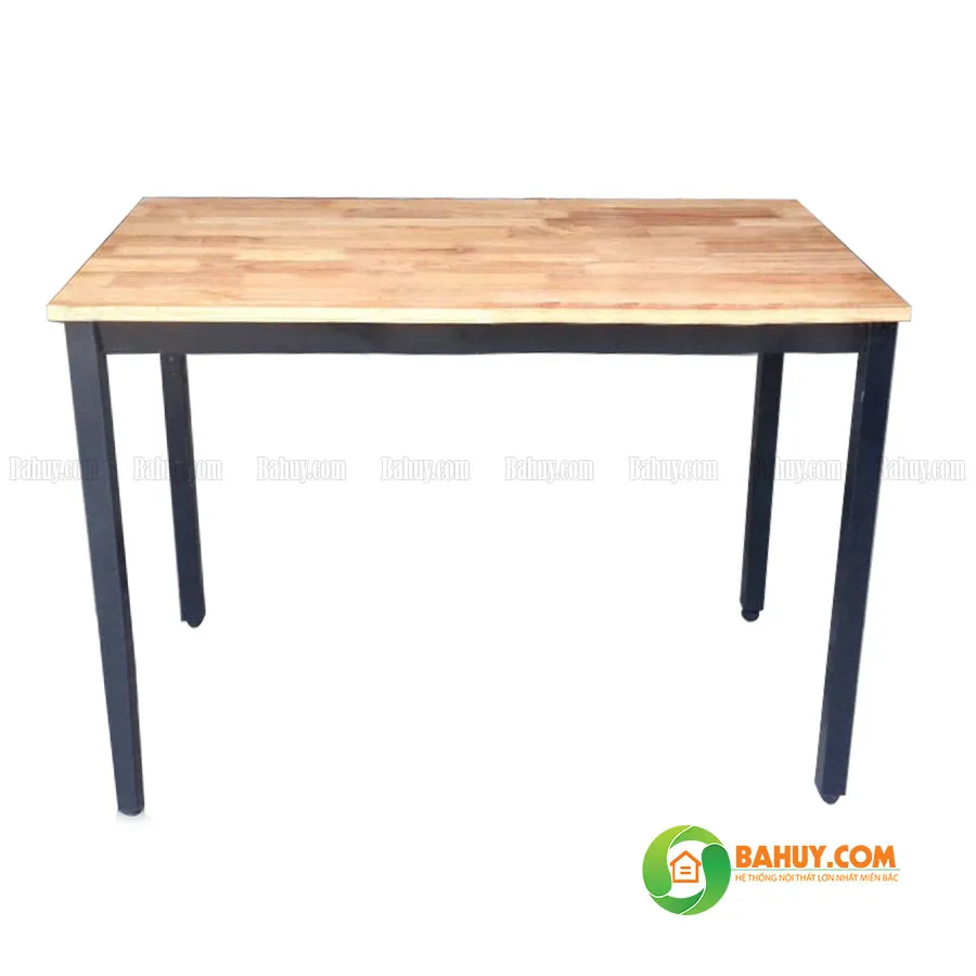 Bàn làm việc chân sắt BNV3CS thanh lý, thiết kế đơn giản