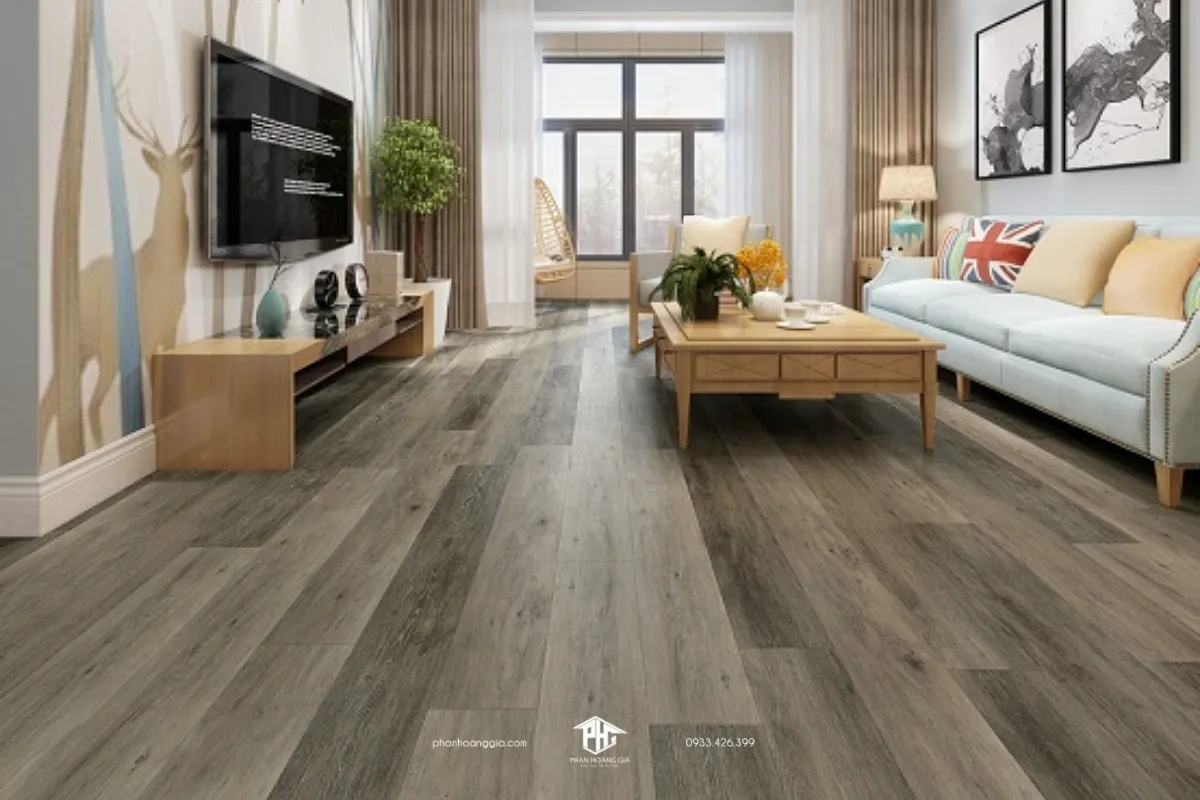Sàn gỗ công nghiệp đa dạng về kích thước giúp tối ưu hóa không gian sống hiện đại