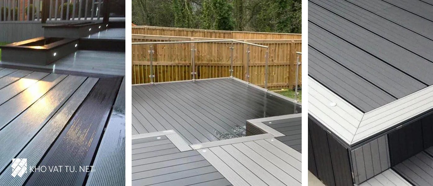 Ứng dụng của sàn gỗ nhựa ngoài trời