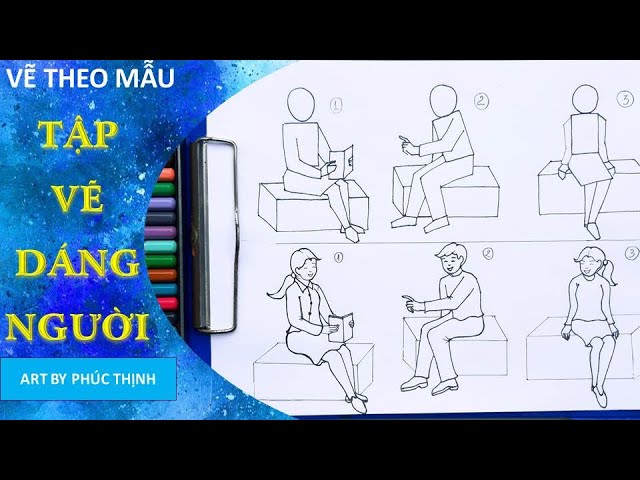 10 Kỹ Thuật Chuyên Sâu Để Vẽ Dáng Người Ngồi Trên Ghế Anime Chuẩn Giải Phẫu