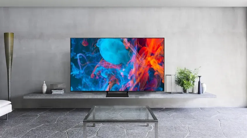 Smart Tivi QLED 4K 65 inch Samsung QA65Q60B với thiết kế QLED sang trọng