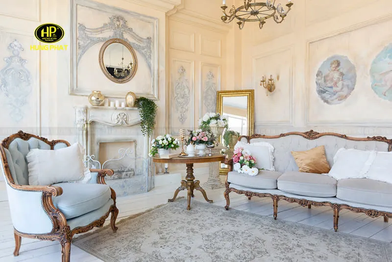 Sofa baroque nét đẹp cổ điển vượt thời gian