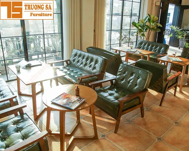 Bàn ghế sofa cafe TS362