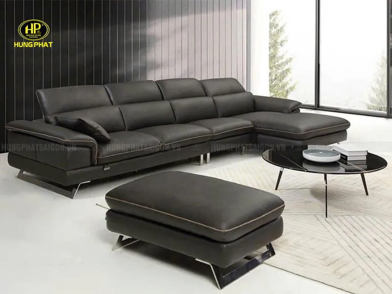 Sofa da bò Ý Torino S01 với thiết kế hiện đại sang trọng