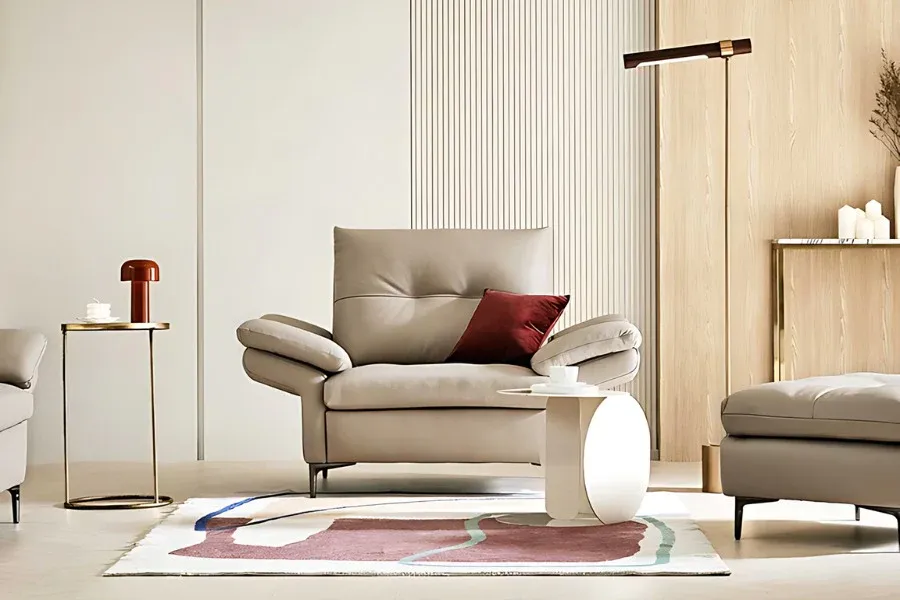 ghế sofa đơn da DEALTON