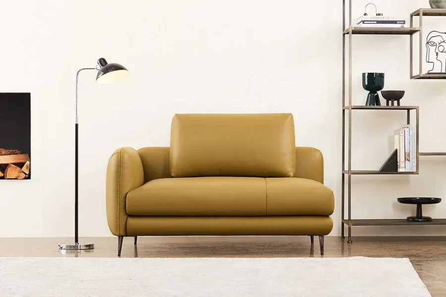 Sofa văng 1m6 da HARIO