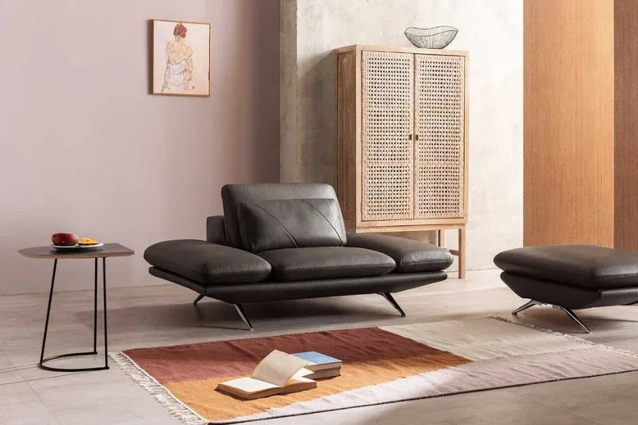 ghế sofa đơn da PRIME 1m6