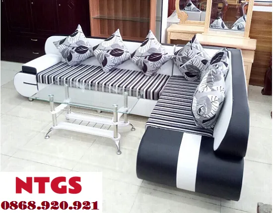 Sofa Góc Chữ L Hoa Văn Thẩm Mỹ Cao