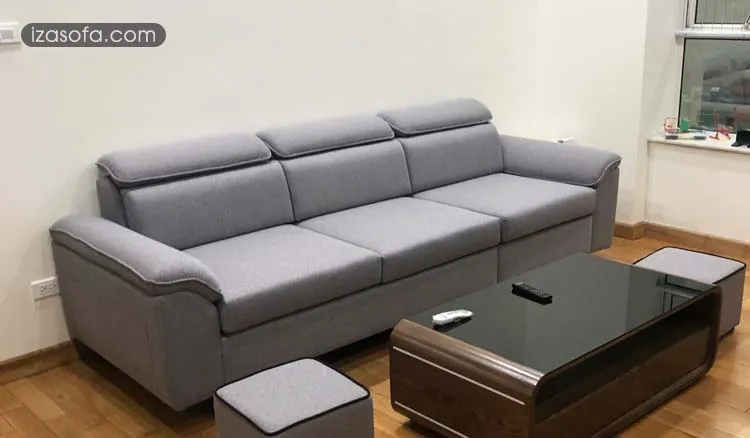 Sofa vàng nỉ chung cư