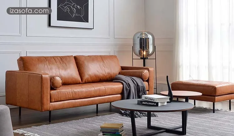Sofa vàng da đẹp