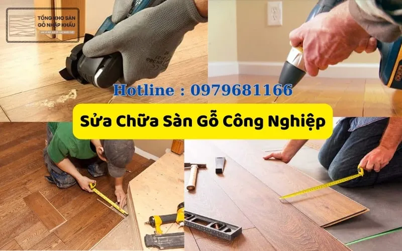 Sửa Chữa Sàn Gỗ Công Nghiệp