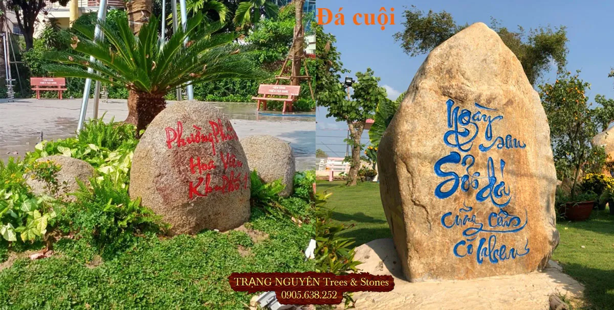 Đá cuội sông tự nhiên với nhiều màu sắc và kích thước đa dạng