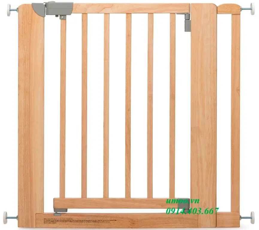 Thanh chắn cầu thang bằng gỗ tự nhiên cao cấp an toàn cho bé