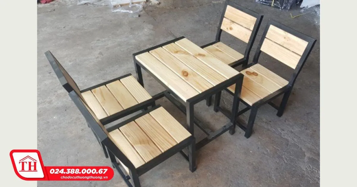 Thưởng Thưởng chuyên thanh lý bàn ghế nhà hàng giá rẻ với nhiều kiểu dáng