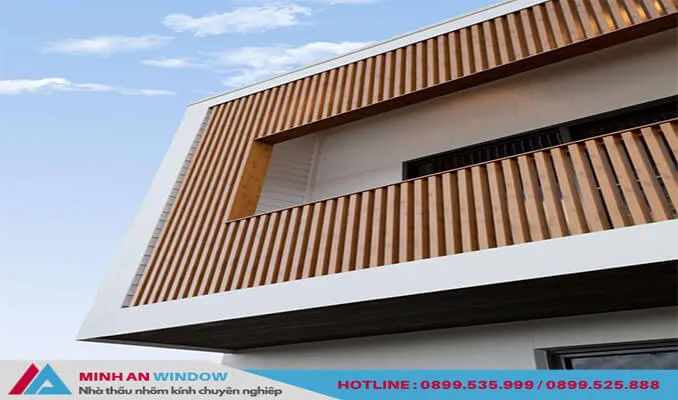 Mẫu Thanh nhôm giả gỗ cao cấp chất lượng phổ biến 2022