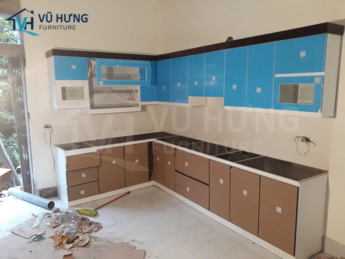 Tủ bếp inox Scandinavian