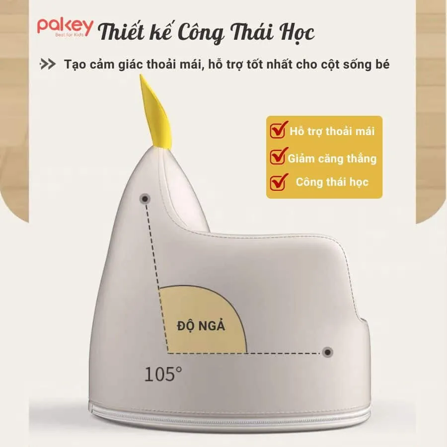 Da PU cao cấp chiết xuất từ thực vật, bề mặt mềm mại và an toàn tuyệt đối cho làn da nhạy cảm của trẻ nhỏ