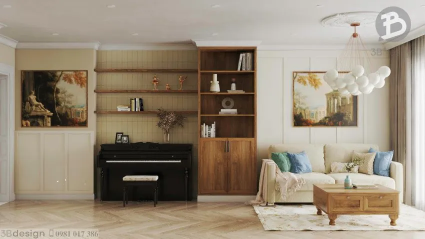 Mẫu thiết kế nội thất căn hộ chung cư Hải Phòng đẹp