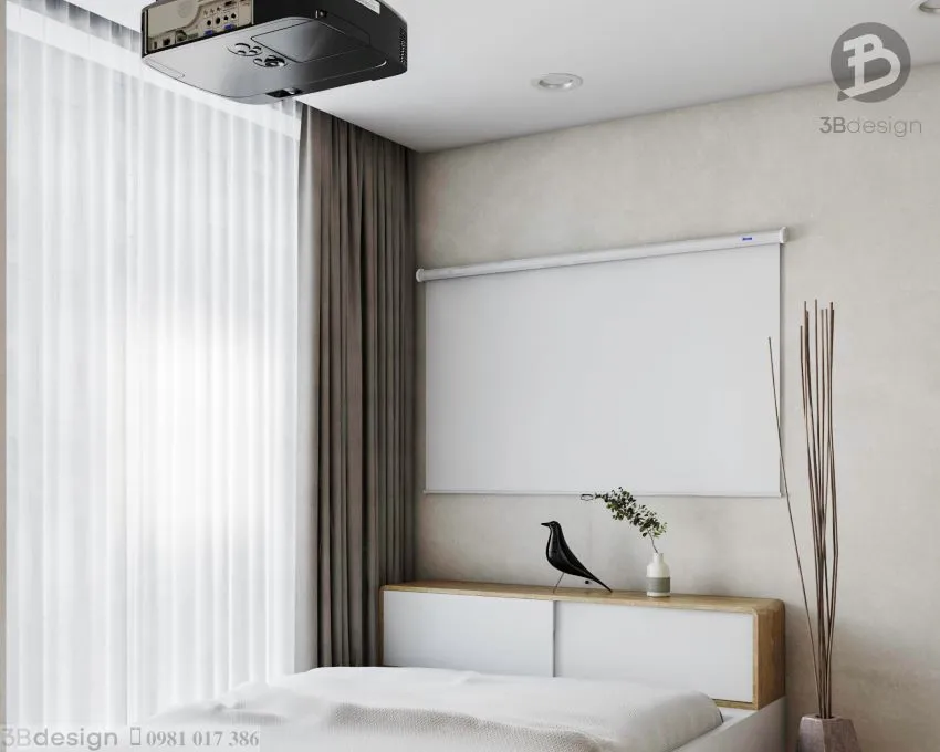 Tivi được thay bằng máy chiếu hiện đại