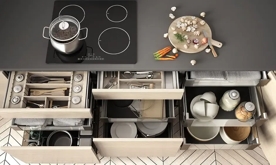 Bộ phụ kiện bếp thông minh