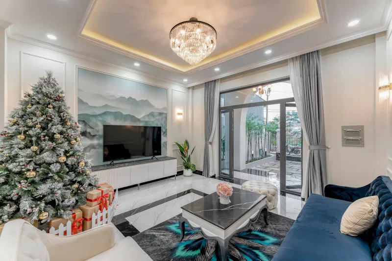 Thiết kế nội thất tối giản nhưng tinh tế, không gian vừa hiện đại vừa ấm cúng phù hợp với gia đình trẻ