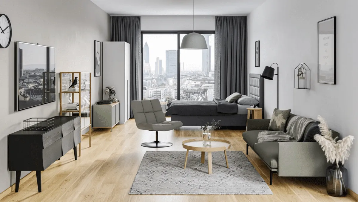 Thiết kế phòng khách chung cư 30m2