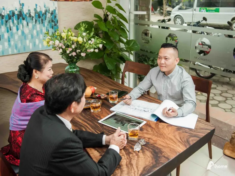 Tủ bếp gỗ óc chó chữ L tối ưu không gian và công năng