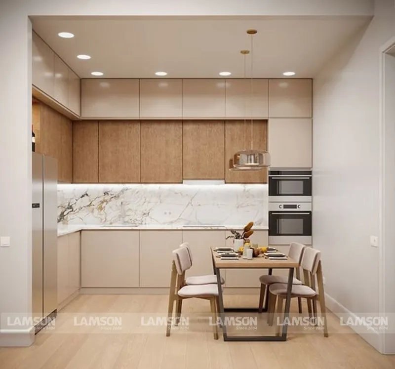 gia công tủ bếp gỗ công nghiệp theo yêu cầu tại tphcm