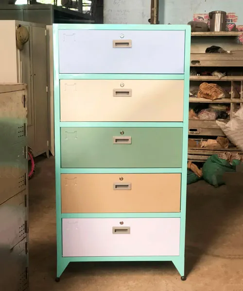 Quy trình sản xuất tủ quần áo sắt hộp tại xưởng Đại Phát