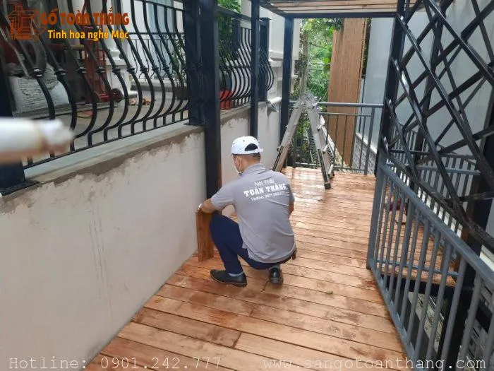 Sàn gỗ tự nhiên ngoài trời tăng chất lượng không gian sống của bạn